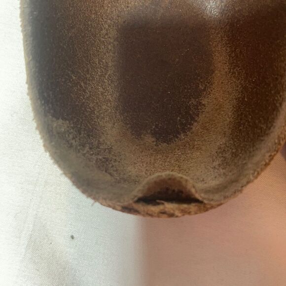 Birkenstock Florida Three-Strap Navy Leather Sandal Shoes. Size 38 (7/7.5). - Picture 6 of 7